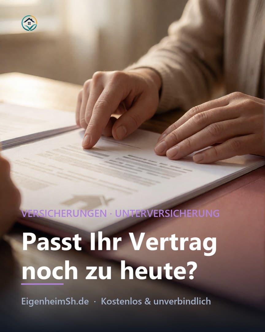 Passt Ihr Vertrag noch zu heute?